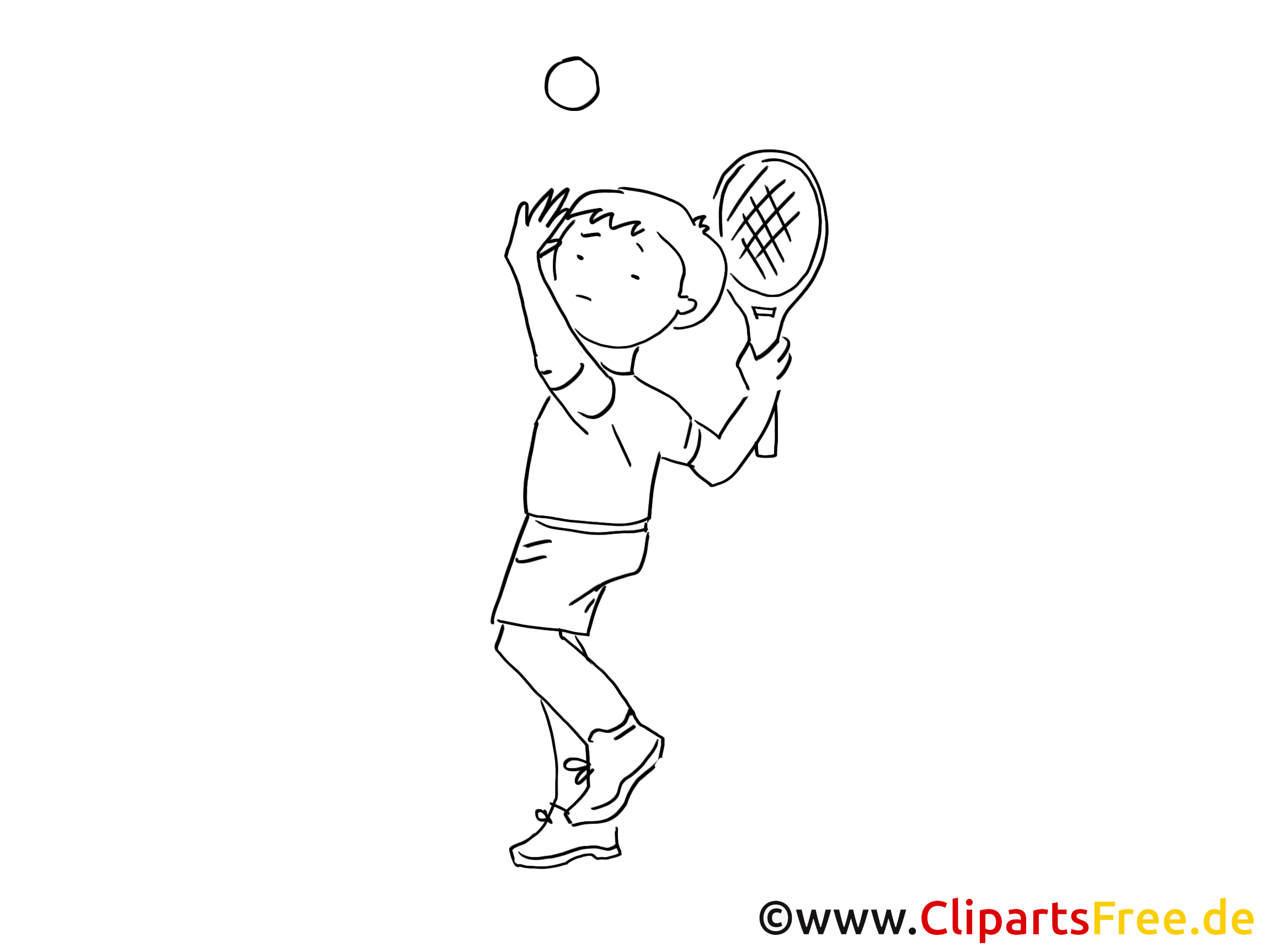 clipart gratuit tennis - photo #33