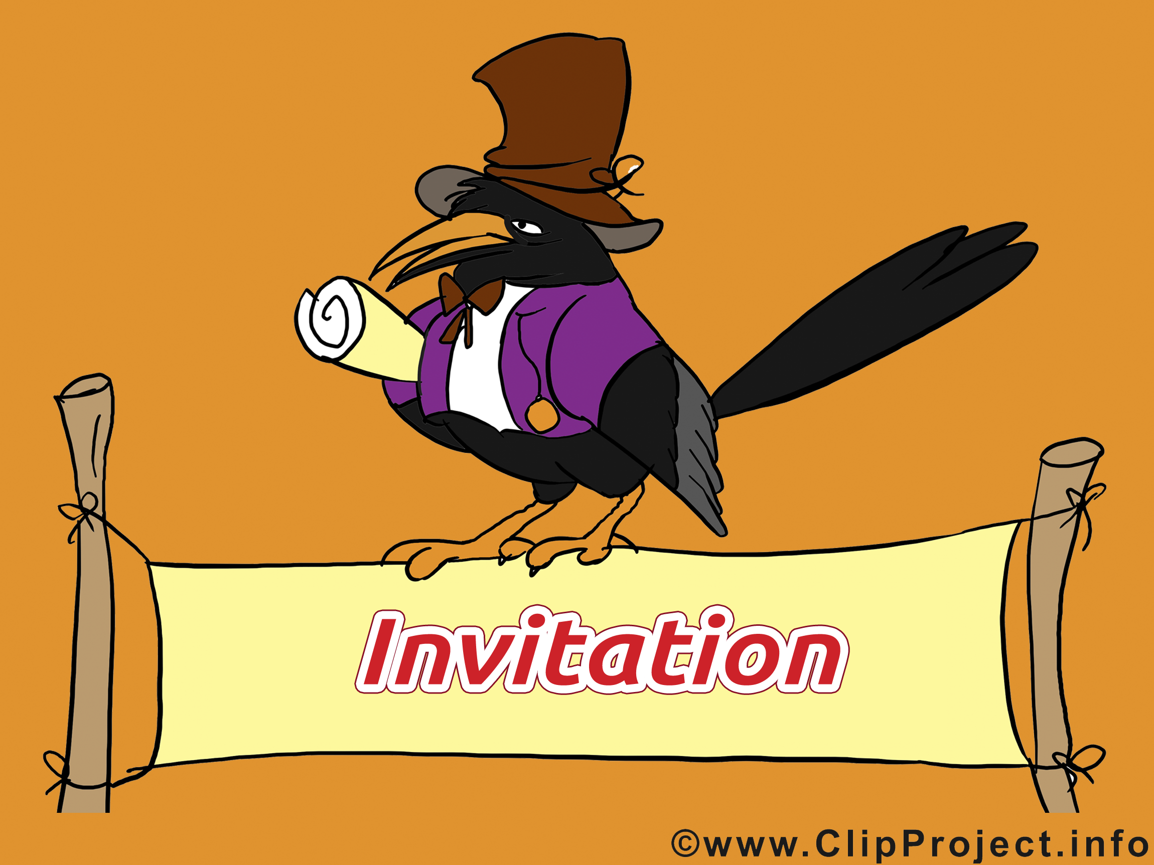 clipart invitation gratuit - photo #3