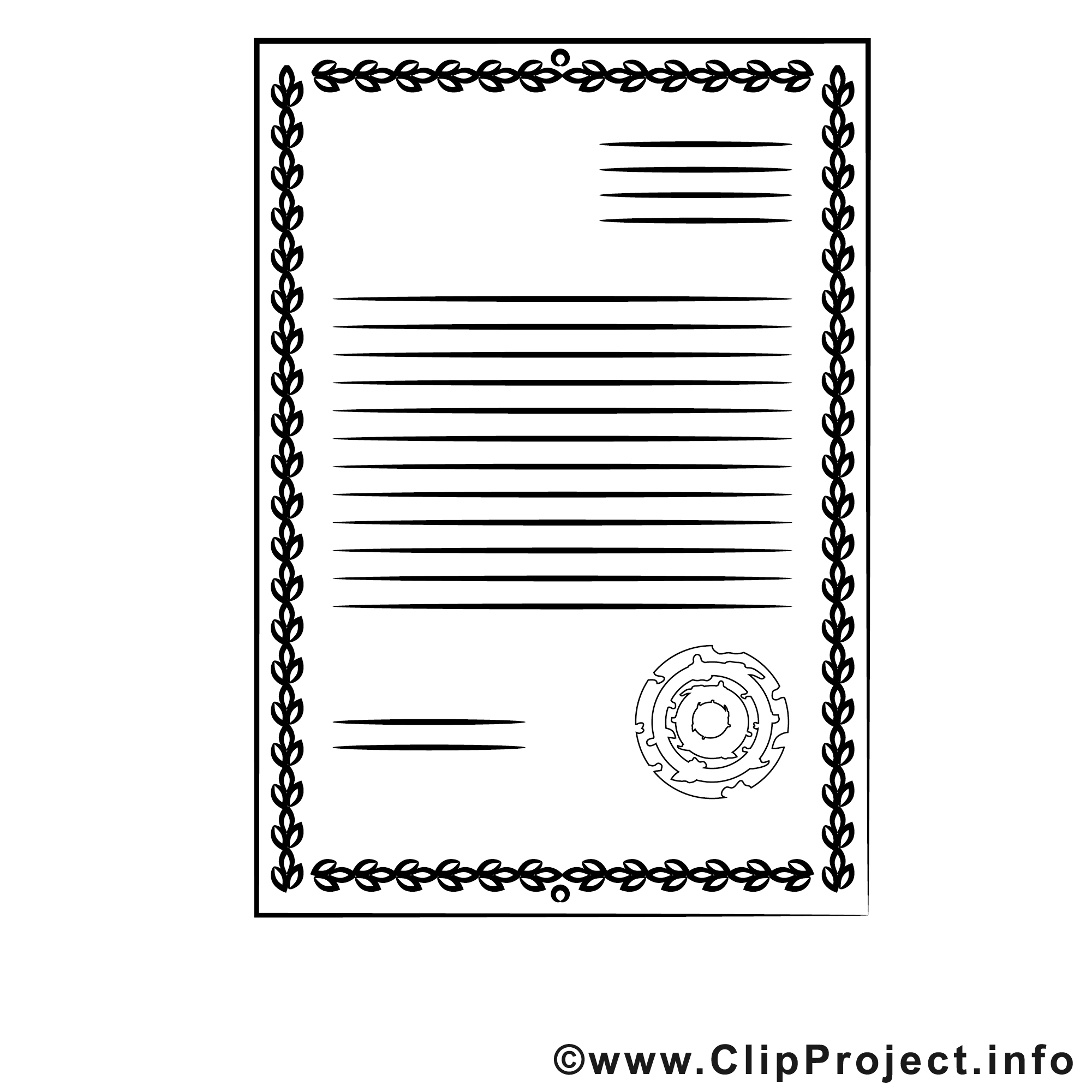 clipart gratuit diplome - photo #40