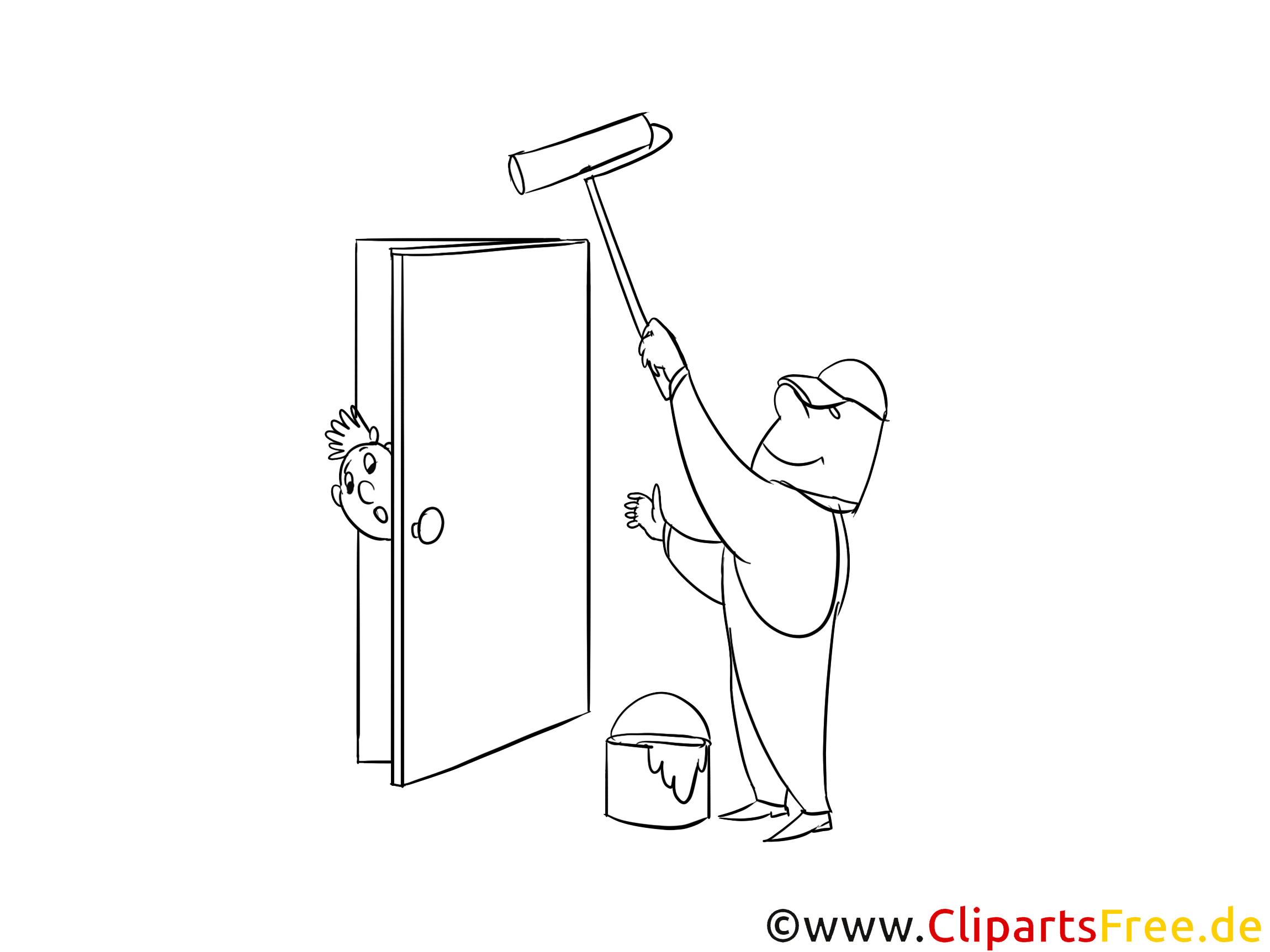 clipart gratuit artiste peintre - photo #9
