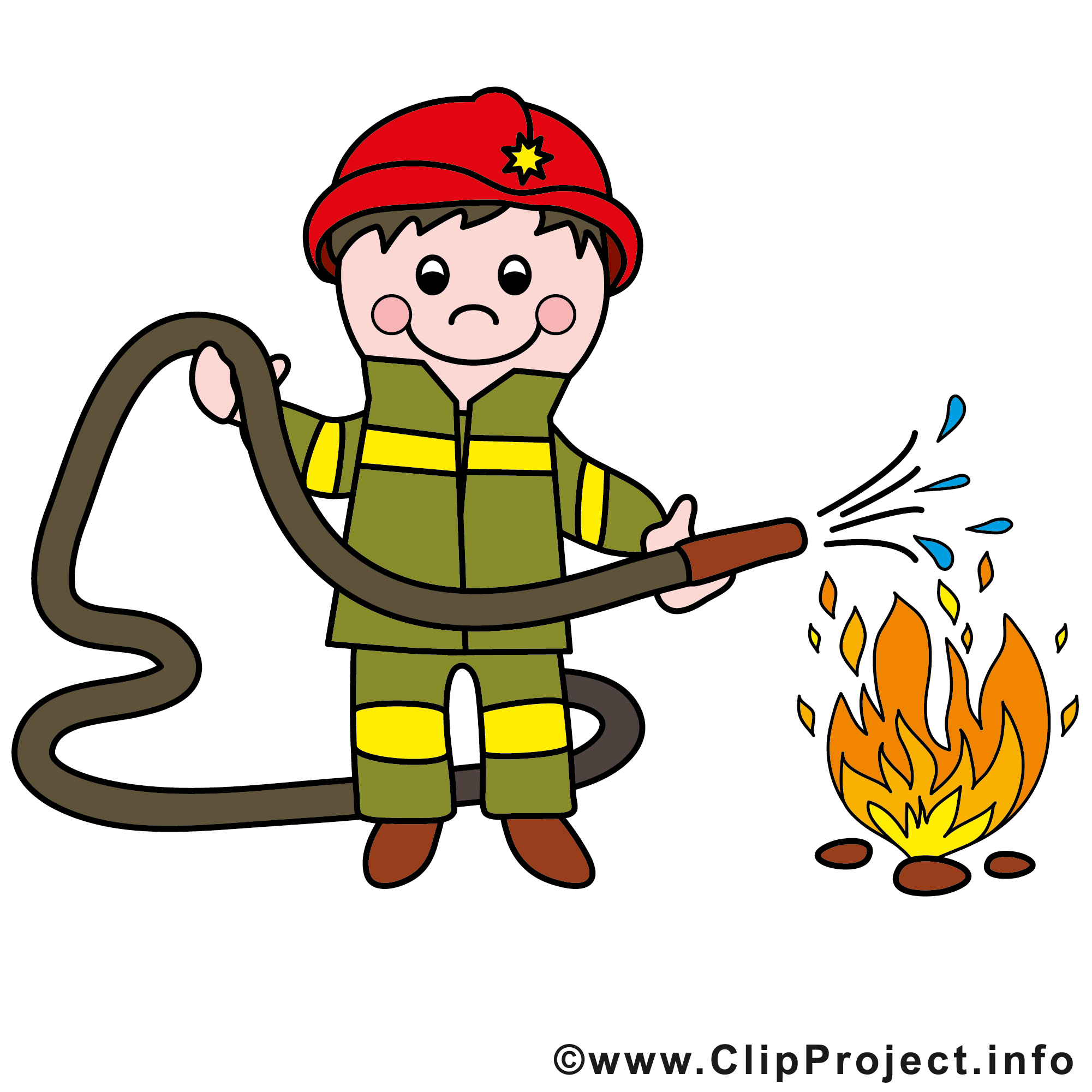 clipart gratuit sapeurs pompiers - photo #4