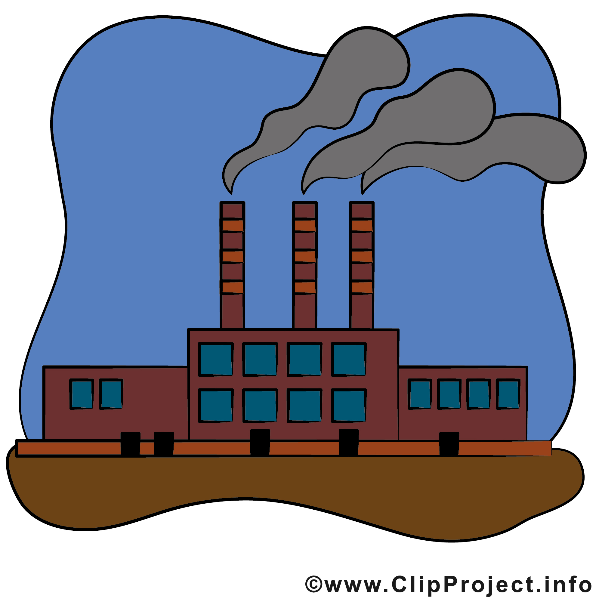 clipart usine gratuit - photo #1