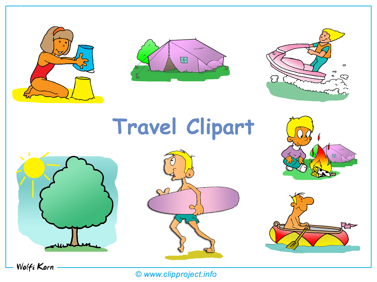 clipart gratuit voyage - photo #36