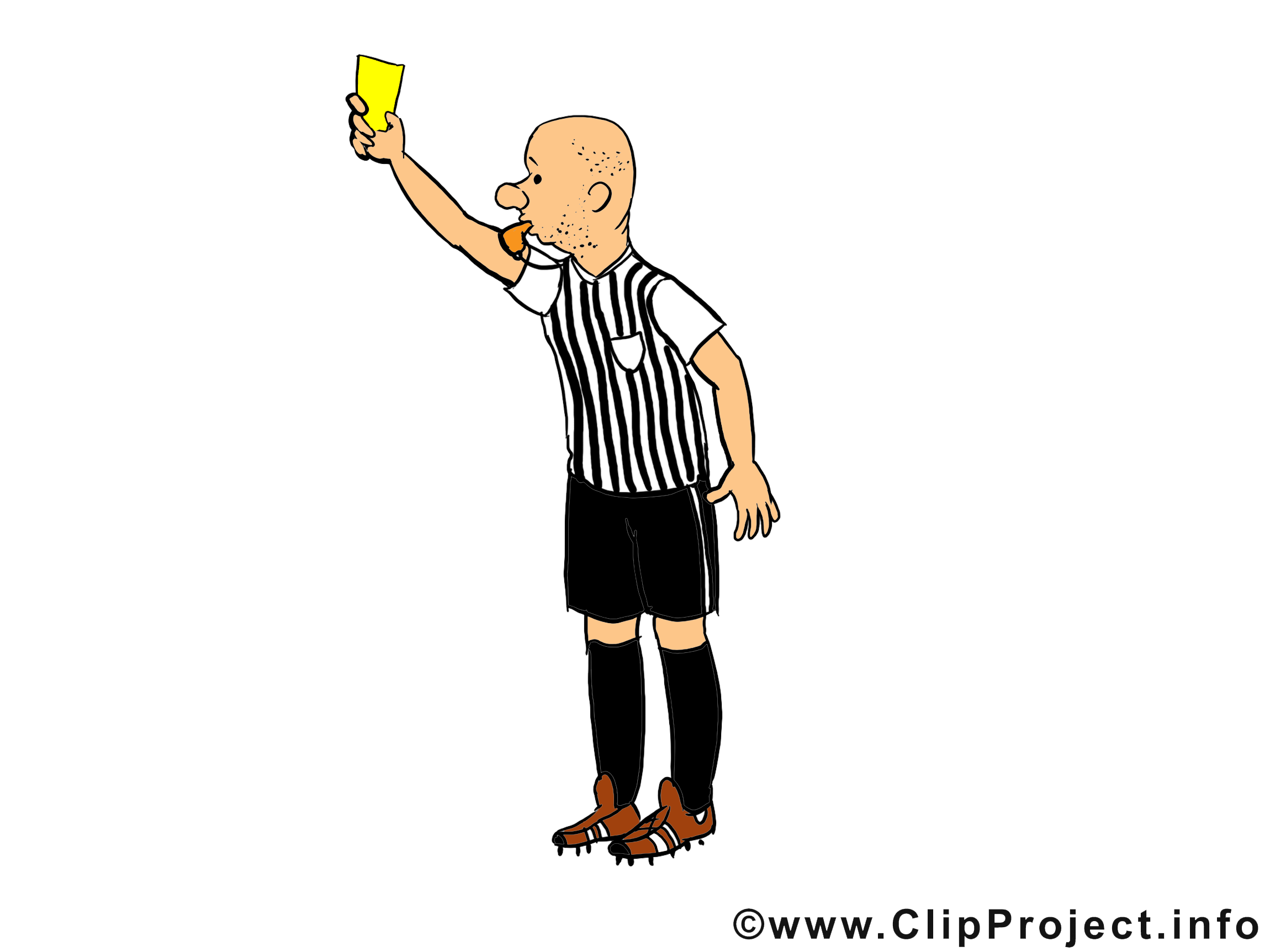 clipart arbitre de football - photo #12