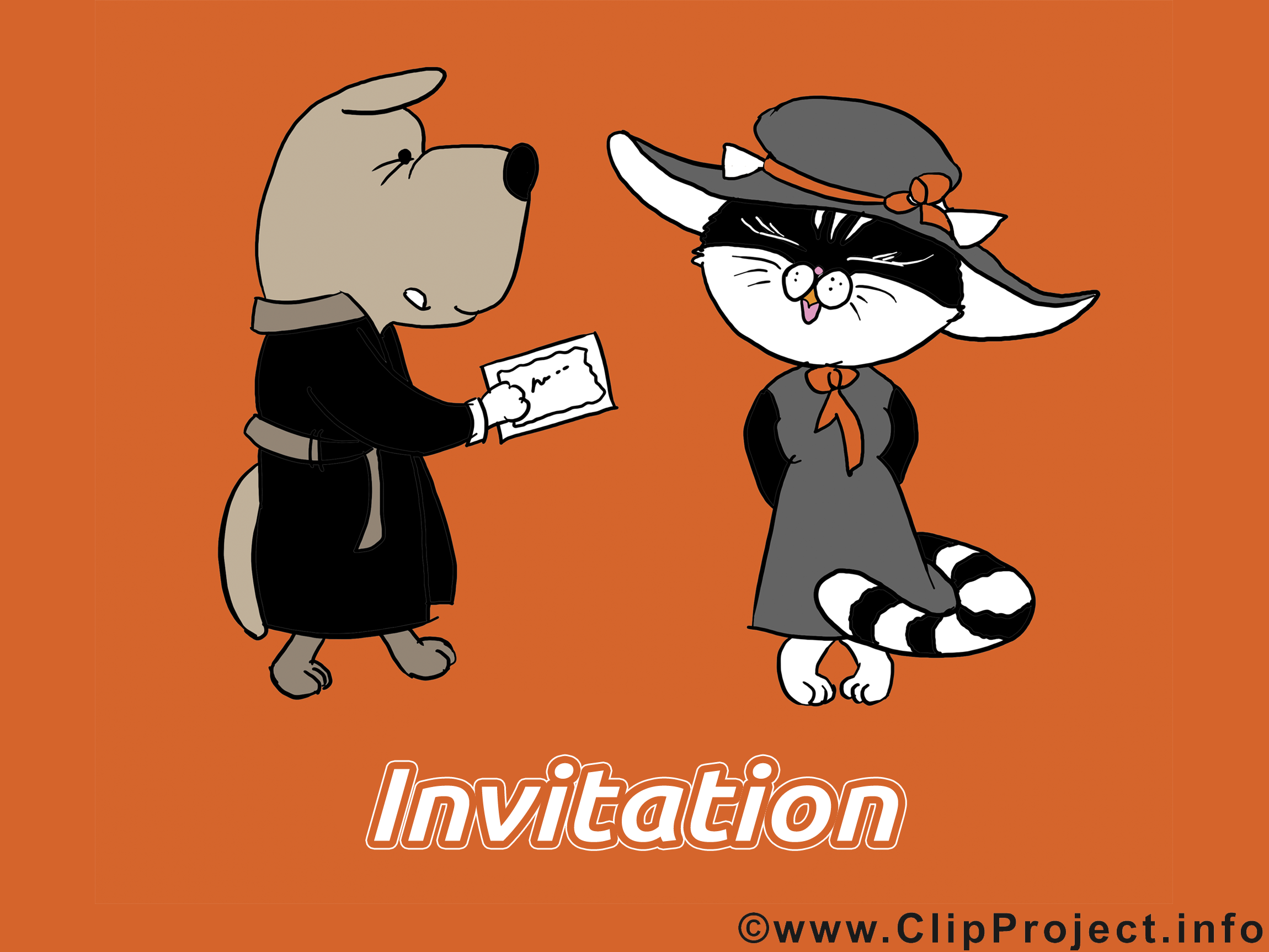 clipart gratuit invitation - photo #17