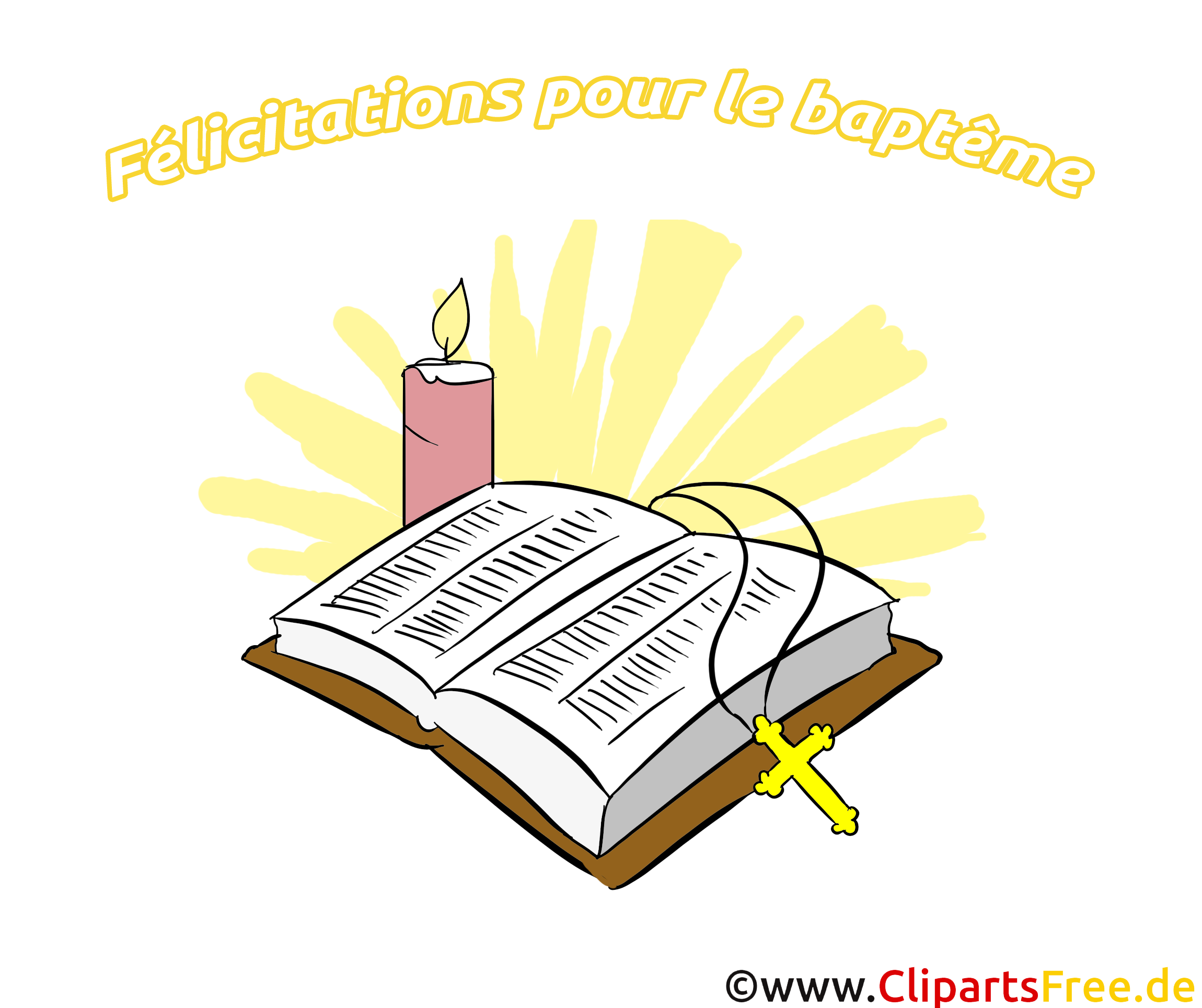 bible clipart gratuit baptême dessins 9531