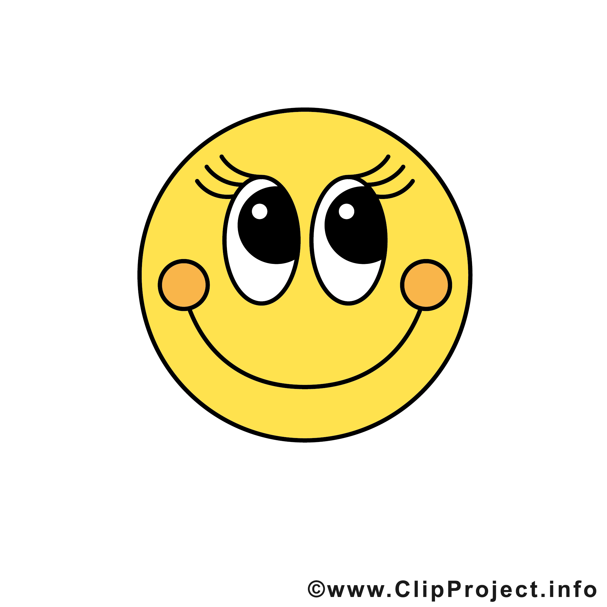 Sourire smiley clip arts gratuits - Smileys dessin, picture, image