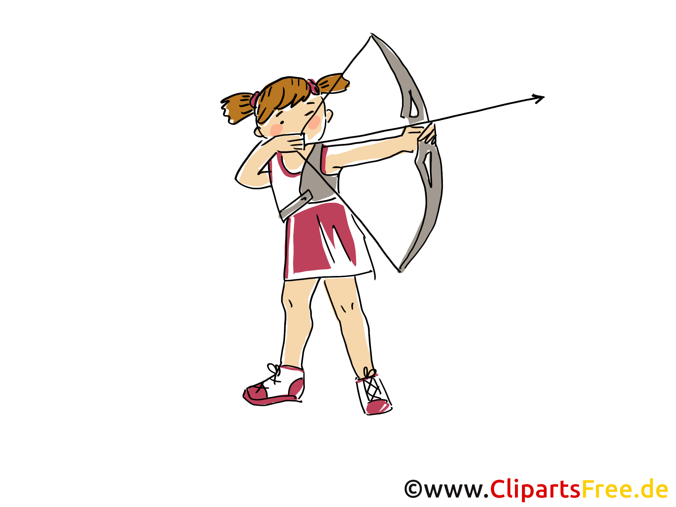 clipart gratuit tir à l'arc - photo #1