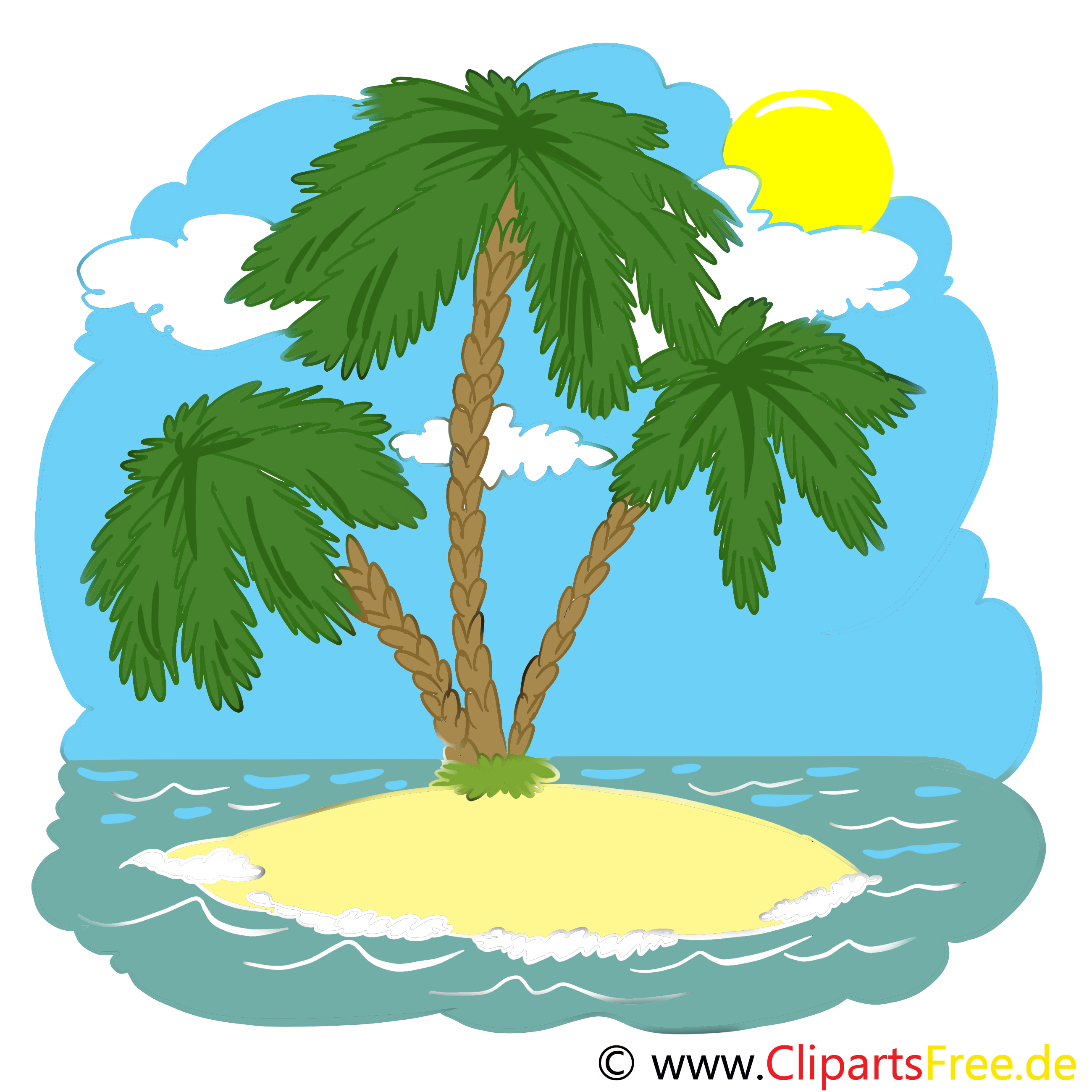 clipart gratuit palmier - photo #15