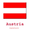 Autriche drapeau clipart gratuit