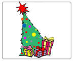 Cartes de Noël clip art