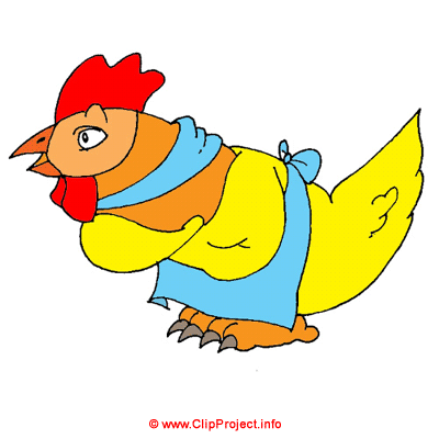 Jeune coq clipart gratuit