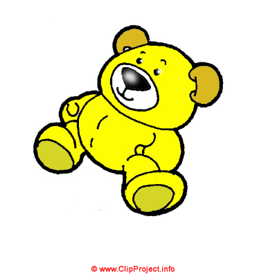 Ours peluche clipart gratuit