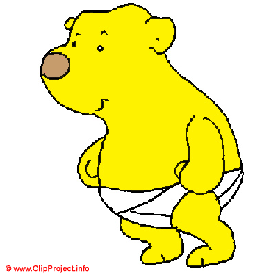 Ourson clipart gratuit