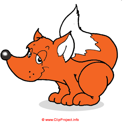 Renard clipart gratuite