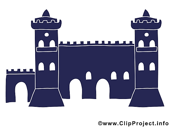 Clipart château – Biens immobiliers dessins gratuits