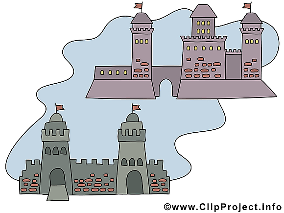 Fortifications dessin – Biens immobiliers clip arts