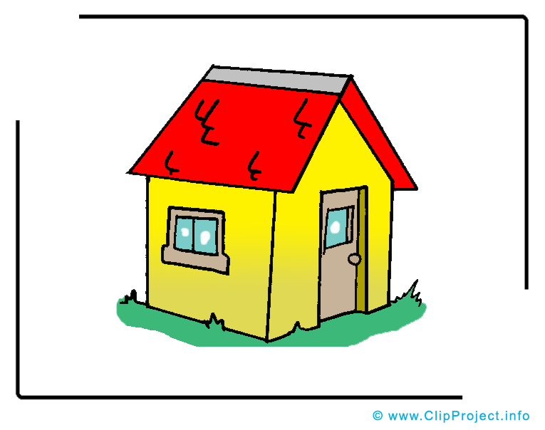 Maison clip art gratuit – Biens immobiliers dessin