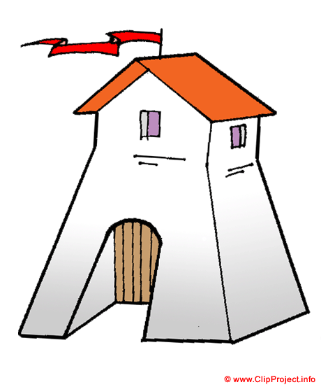 Tourelle chateau clipart gratuit