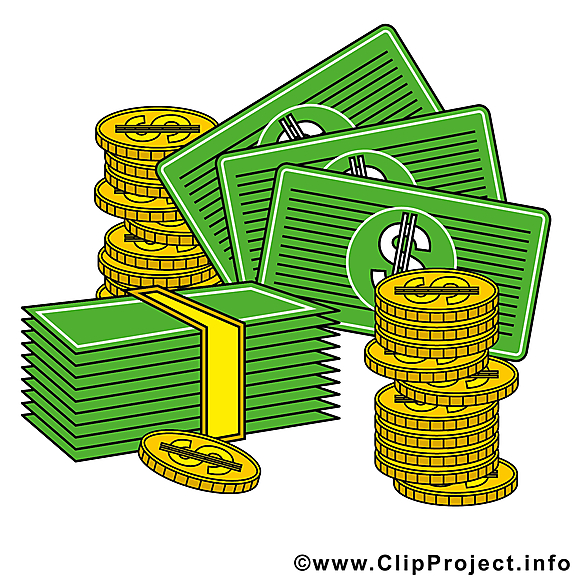 Dollars images gratuites – Argent clipart