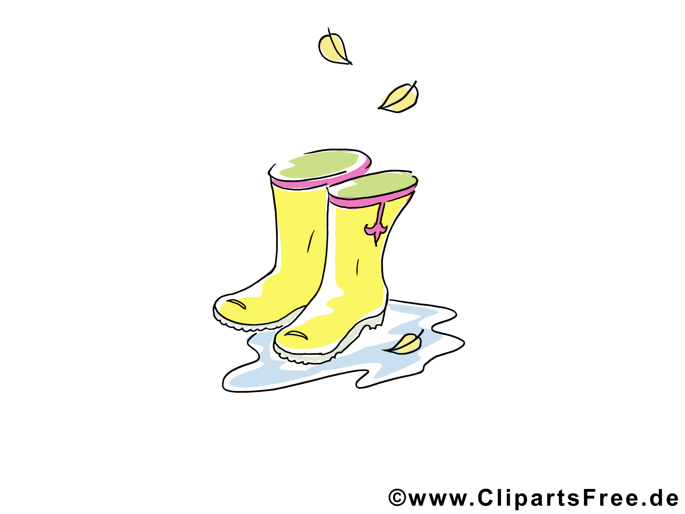 Bottes image gratuite – Automne clipart