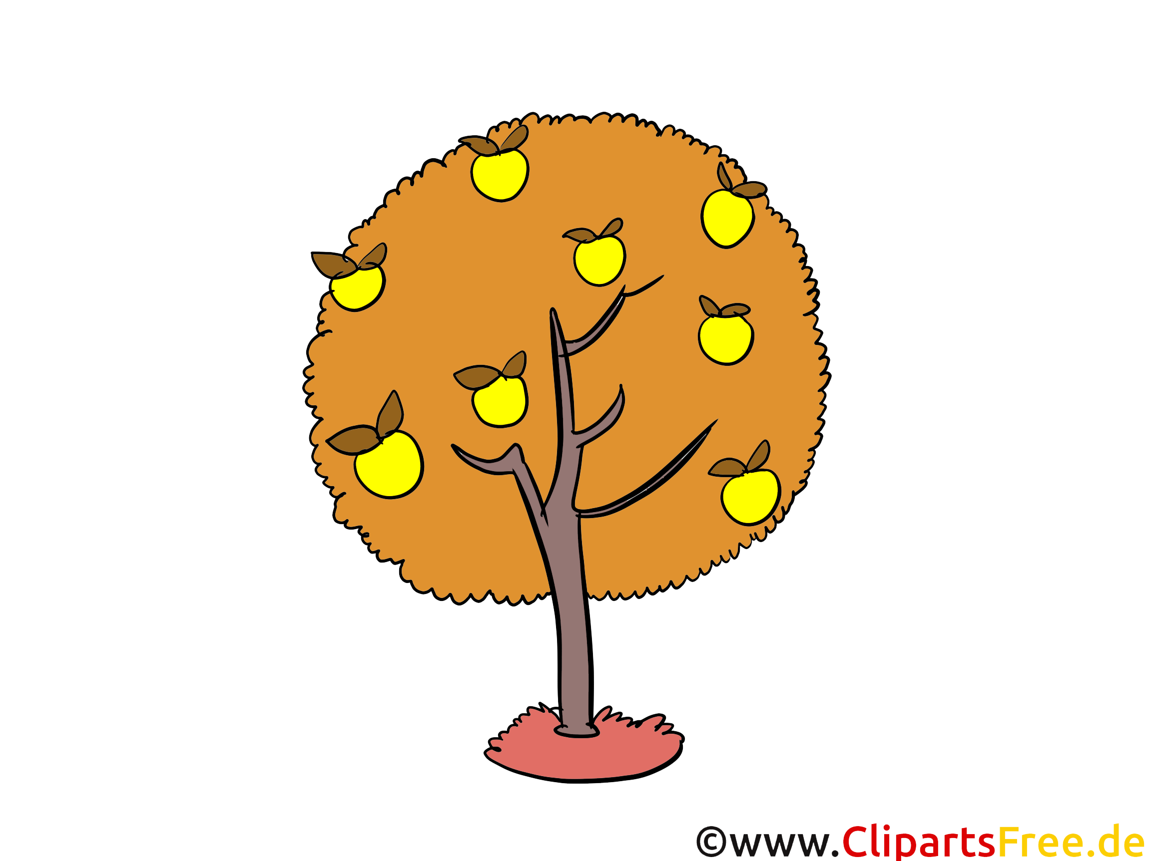 Images gratuites arbre – Automne clipart