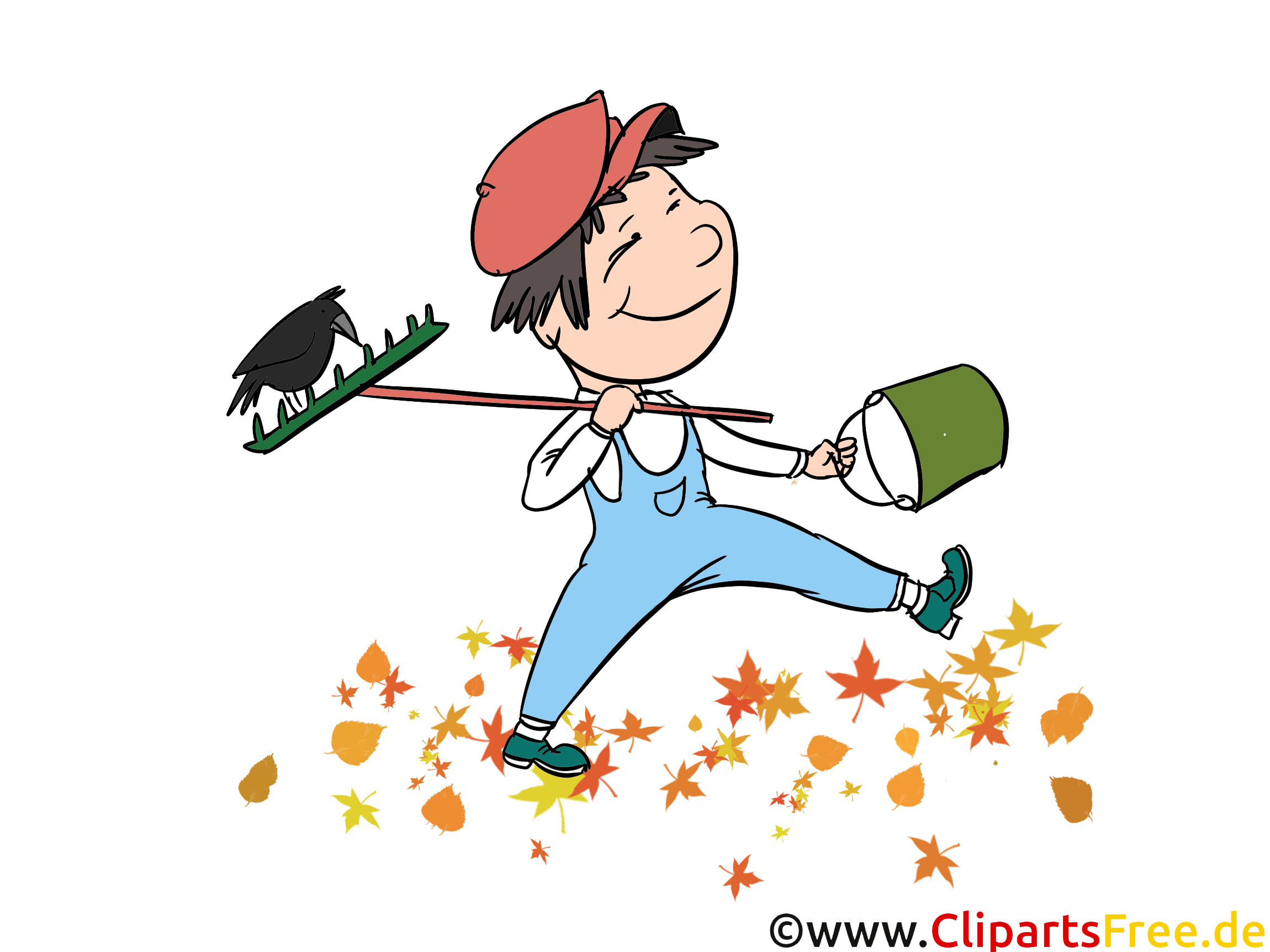 Jardinier dessins gratuits – Automne clipart