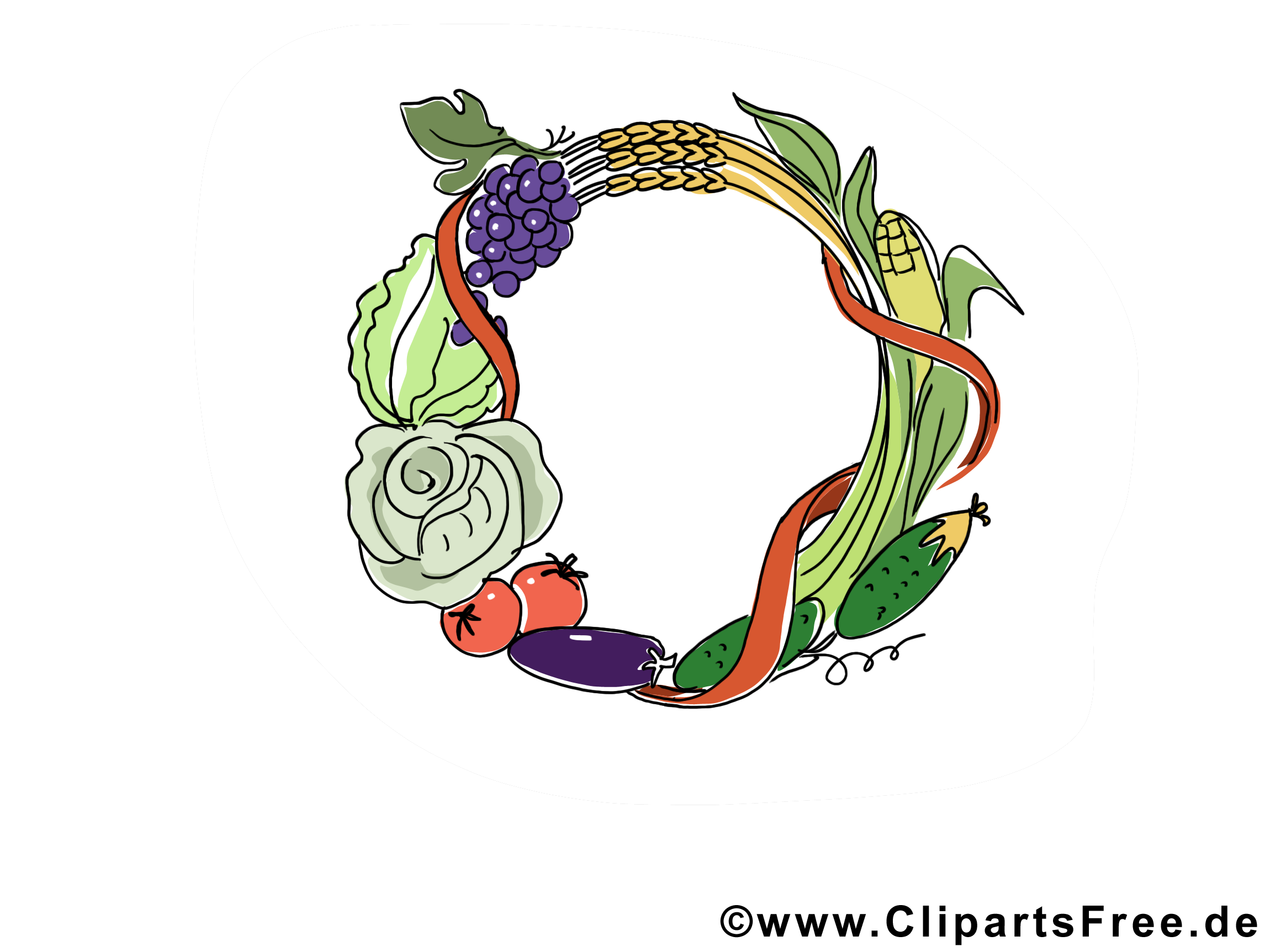 Légumes fruits images gratuites - Automne clipart