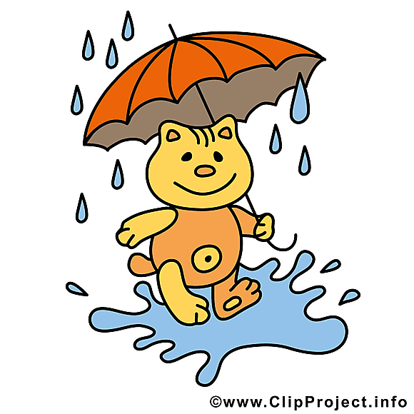 Parapluie chat image – Automne images cliparts