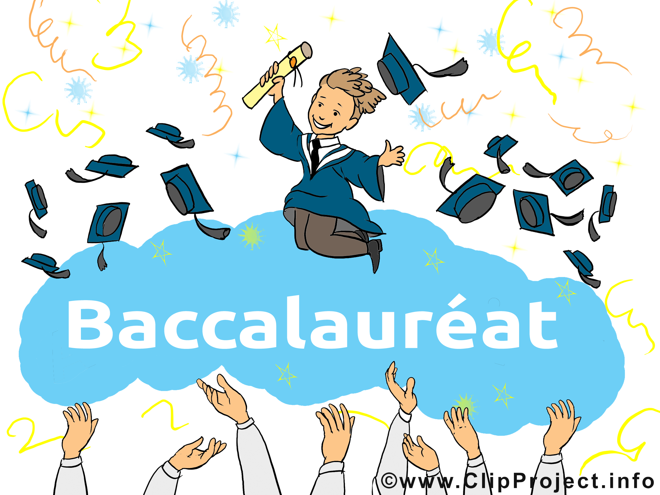 Baccalauréat image gratuite illustration