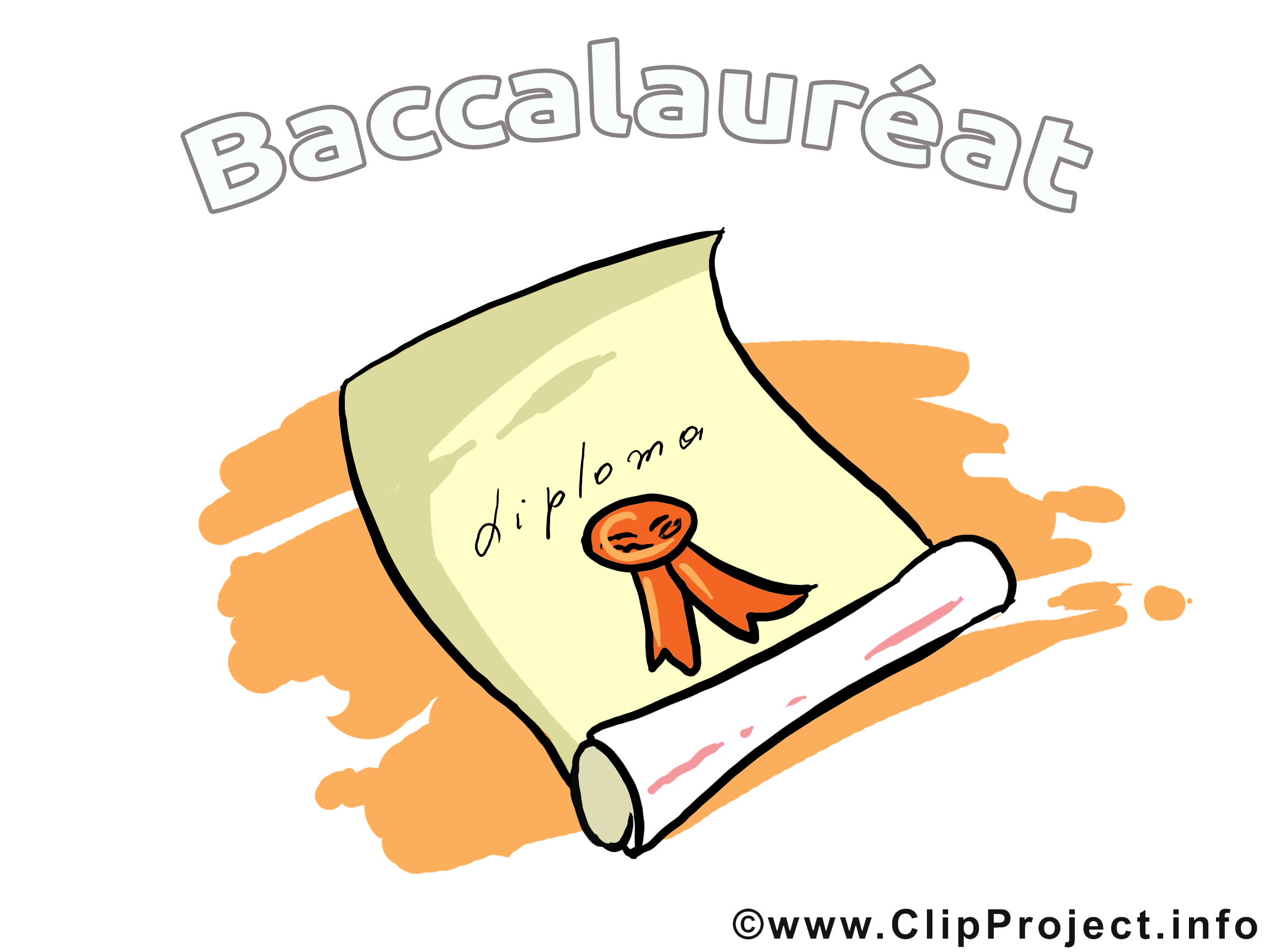 Certificat clipart – Baccalauréat dessins gratuits