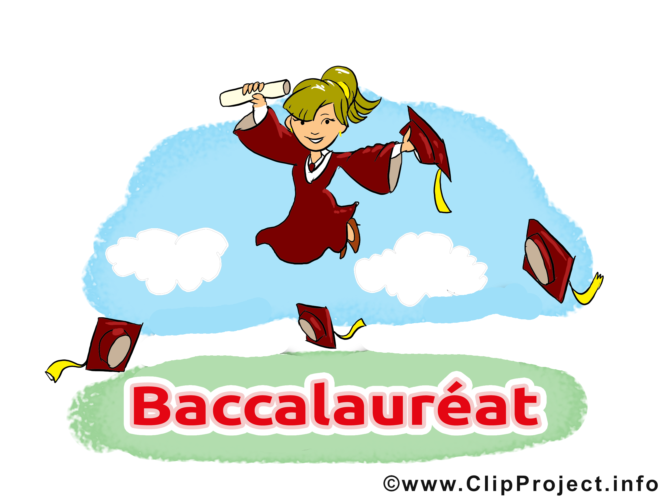 Clipart femme – Baccalauréat dessins gratuits