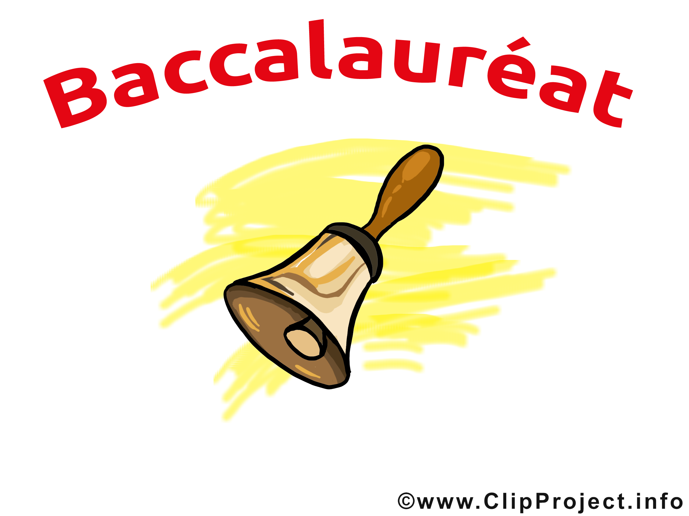 Clochette clip art – Baccalauréat image gratuite