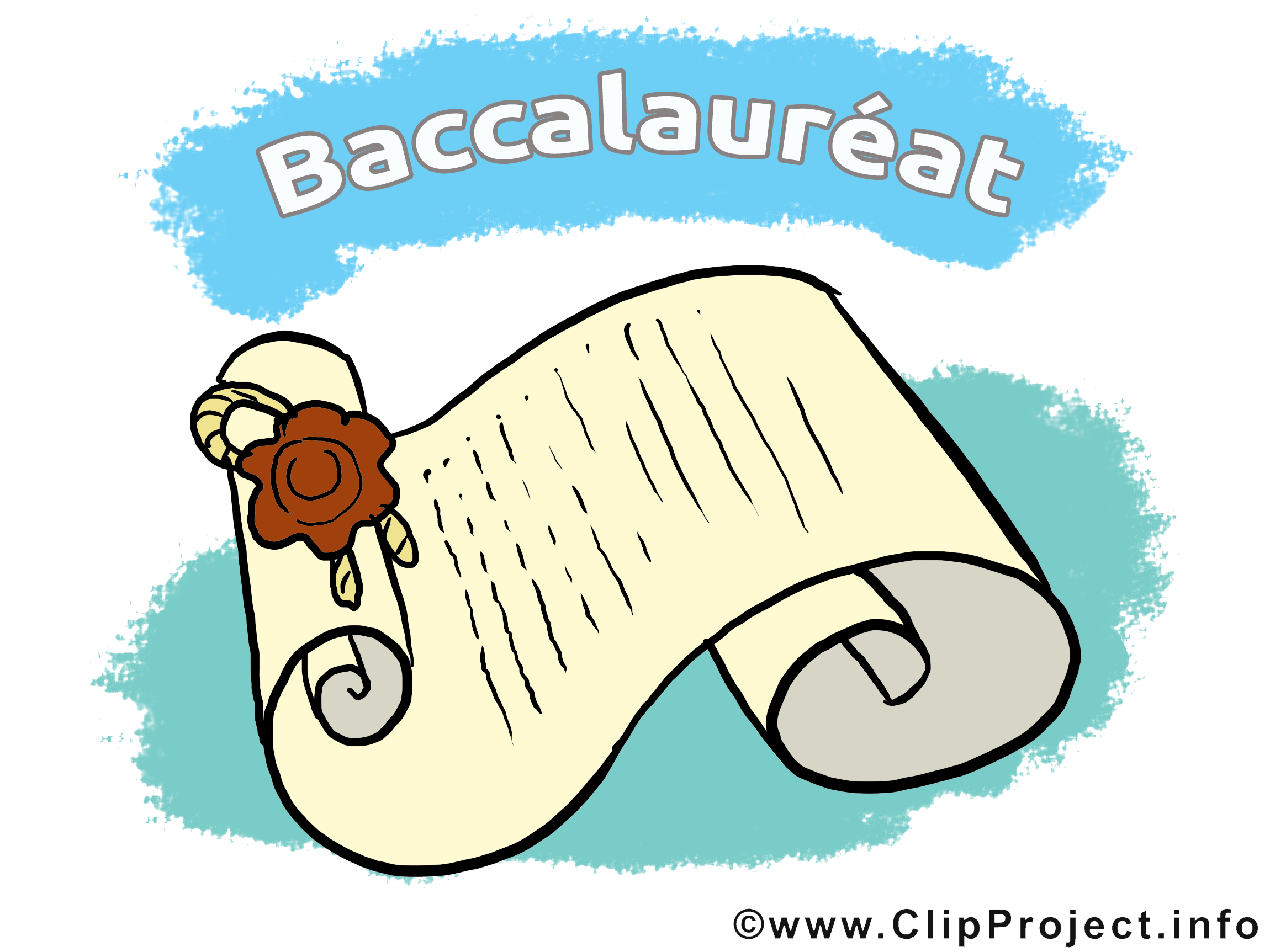 Diplôme images gratuites – Baccalauréat clipart