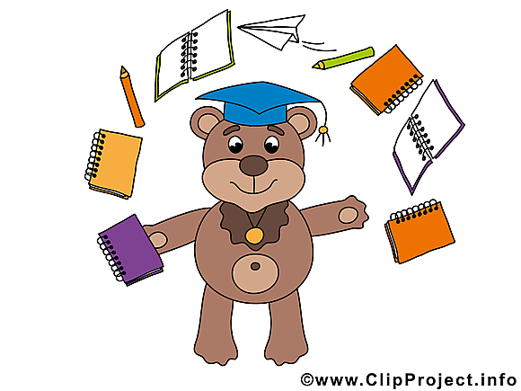 Ours clip arts gratuits – Baccalauréat illustrations