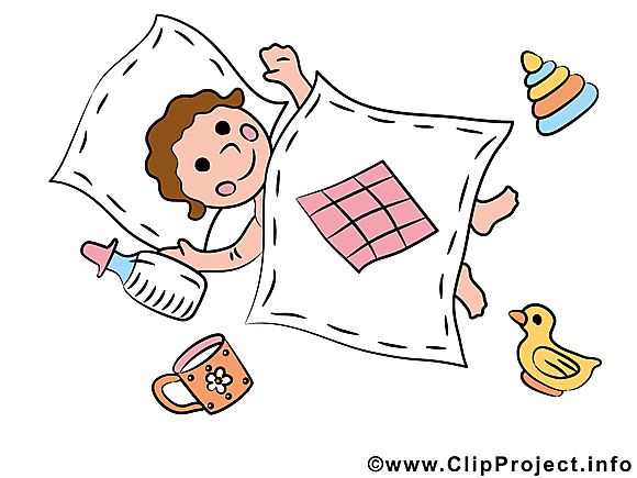 Dormir image gratuite – Bébé cliparts