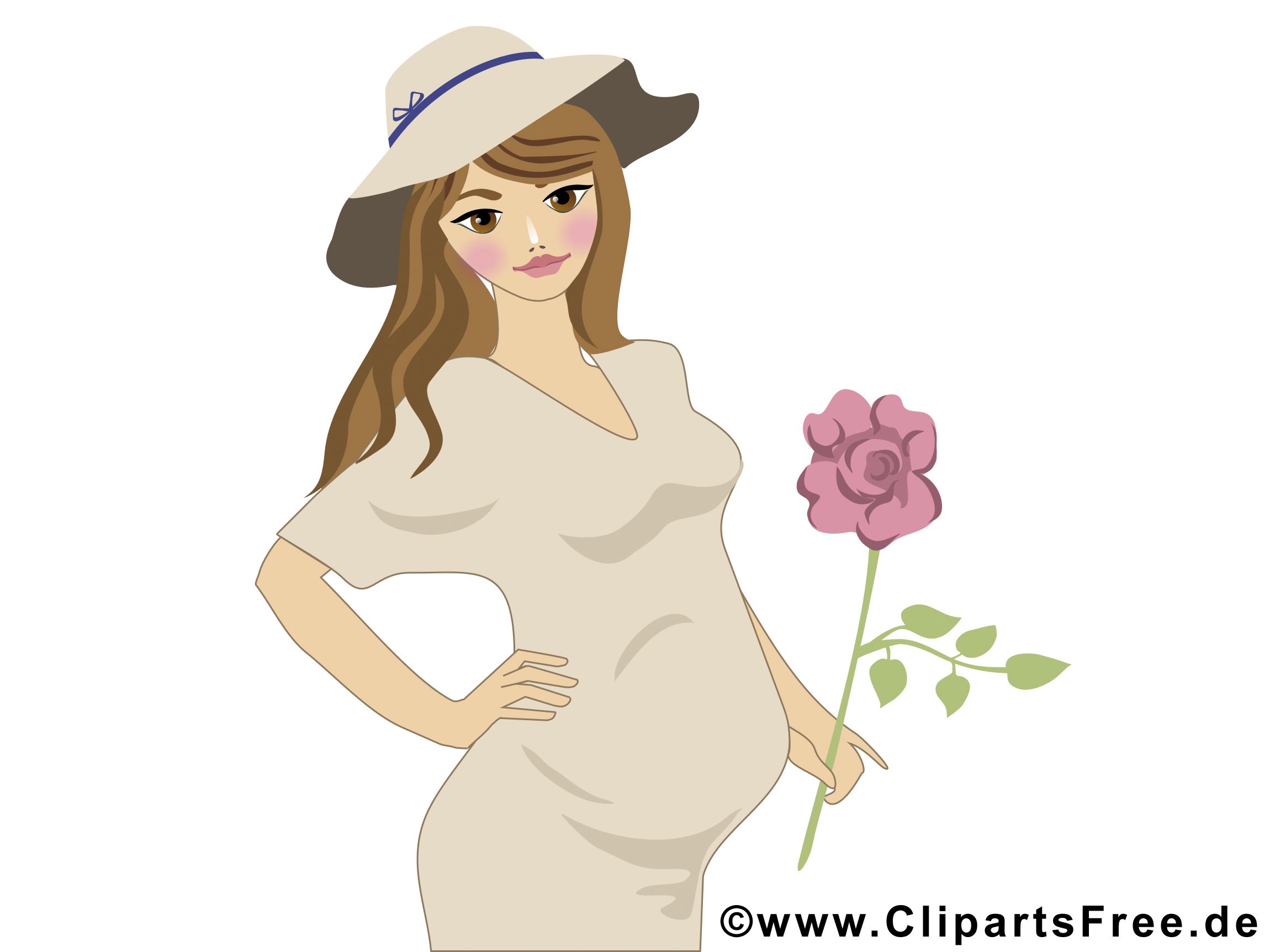 Femme enceinte clipart – Bébé dessins gratuits