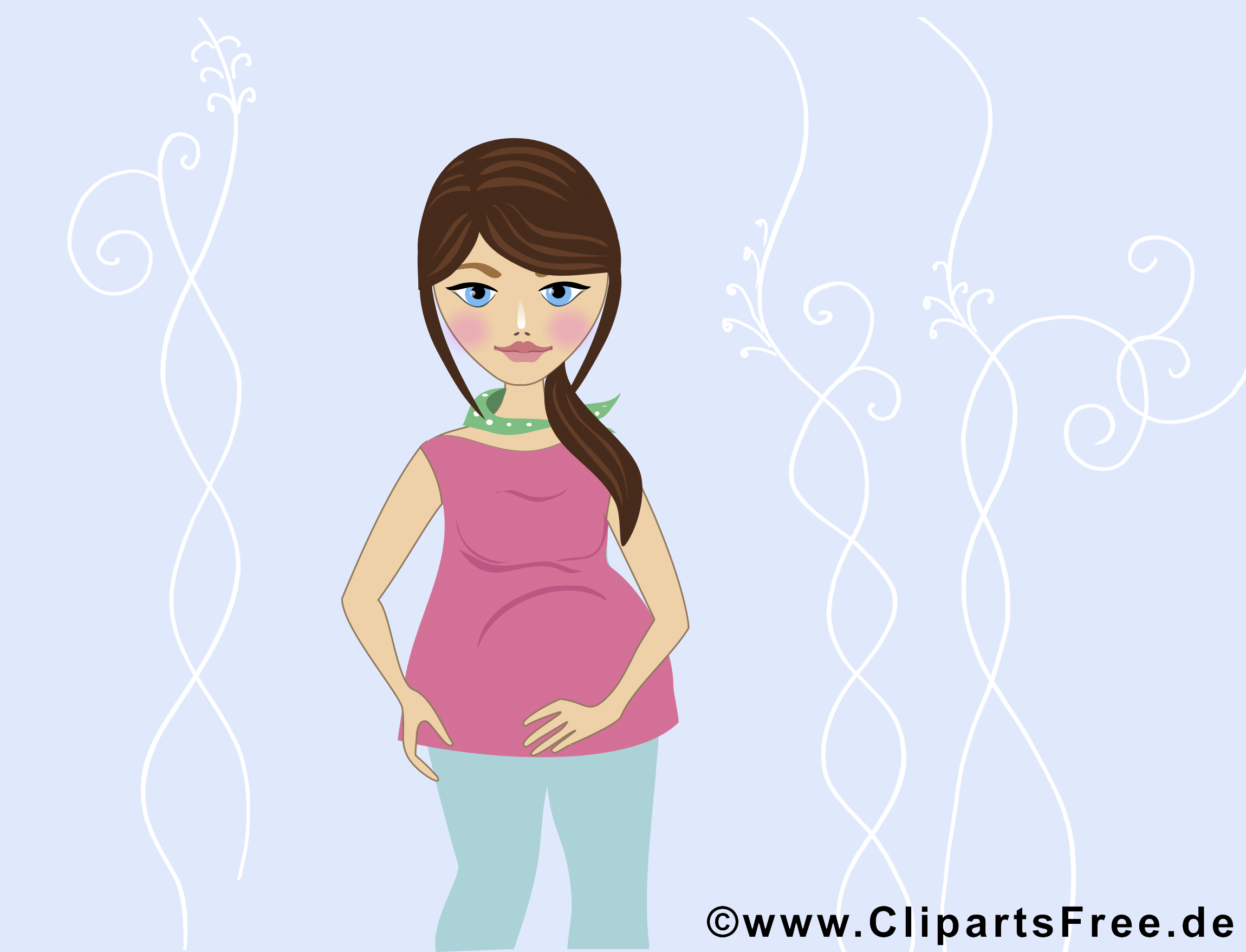 Femme enceinte clipart gratuit – Bébé images