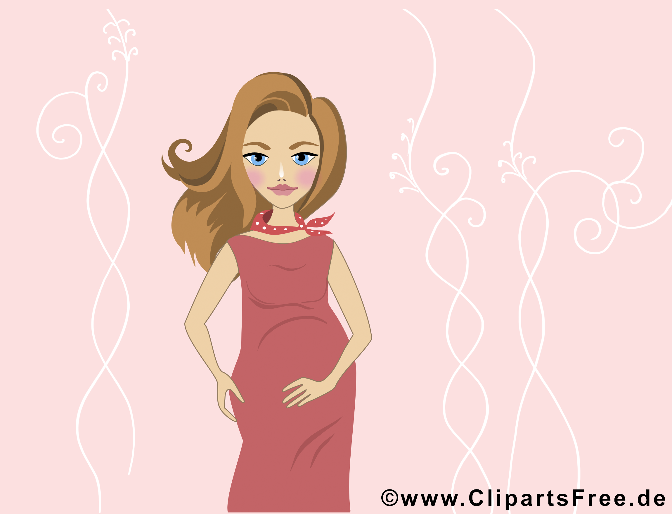 Femme enceinte dessins gratuits – Bébé clipart