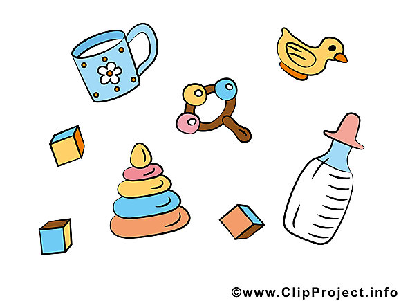 Objets image à télécharger – Bébé clipart