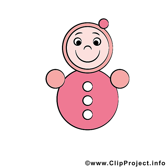 Poupée clip arts gratuits – Bébé illustrations