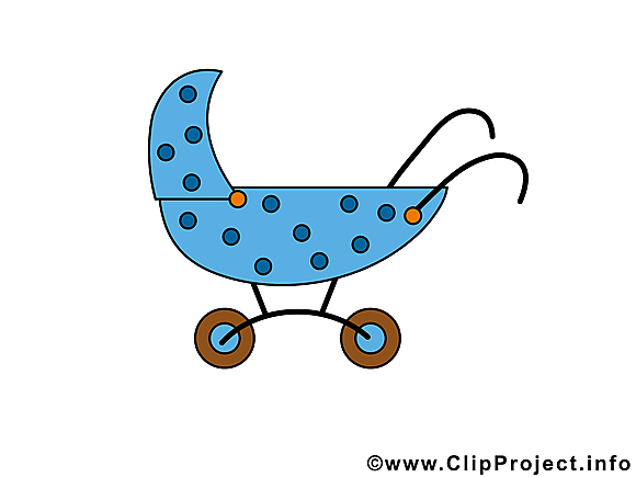 Poussette image – Bébé images cliparts