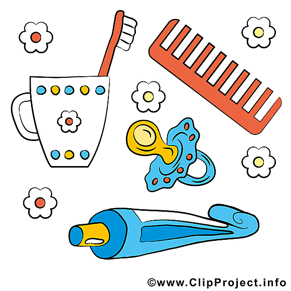 Tétine tasse clipart – Bébé dessins gratuits