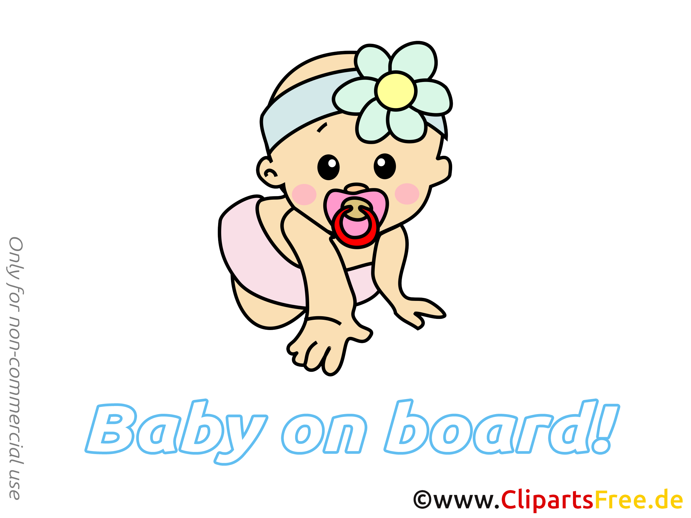 Image gratuite enfant – Bébé à bord illustration