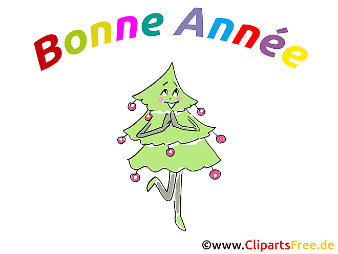 Carte image bonne année