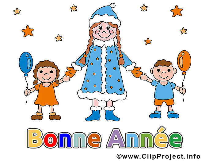 La nouvelle année clipart