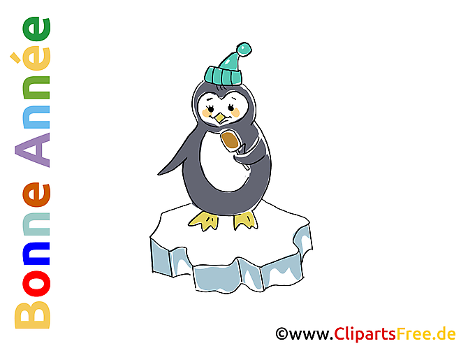 Pingouin clip art image