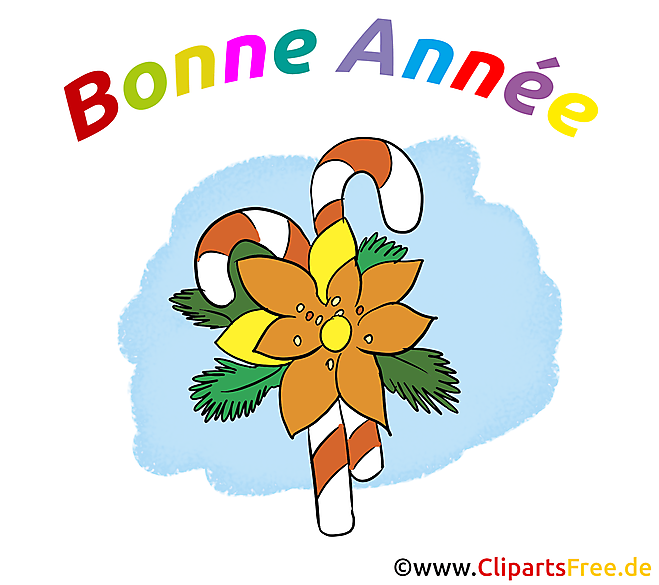 Souhaiter bonne année clipart