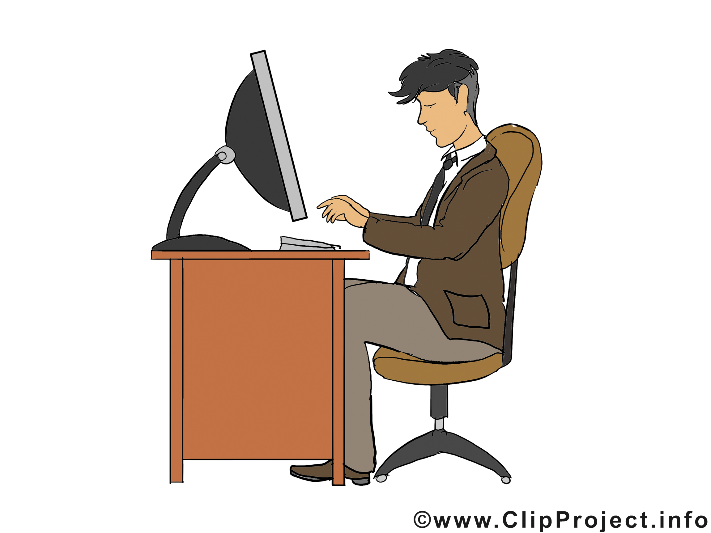 Travail image gratuite – Bureau clipart