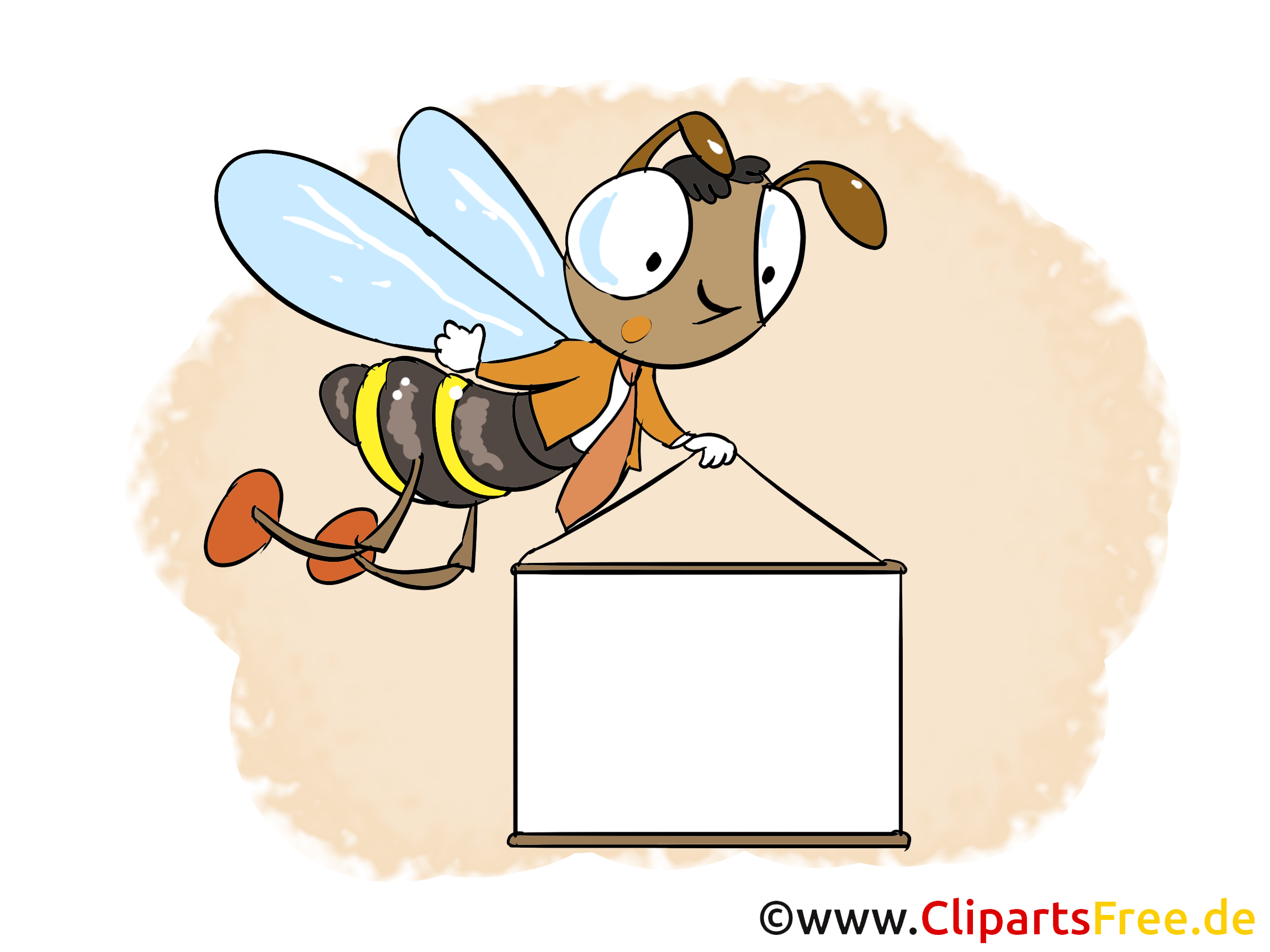 Abeille image gratuite – Entreprise illustration